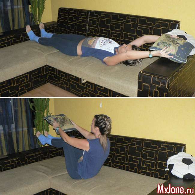 Незвичайні пристосування для фітнесу: диван