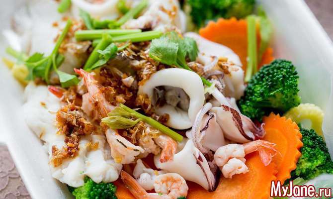Прості і корисні страви з морепродуктів