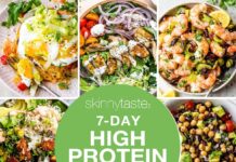 7-Tage-Plan für proteinreiche Mahlzeiten: Ein vollständiger Leitfaden